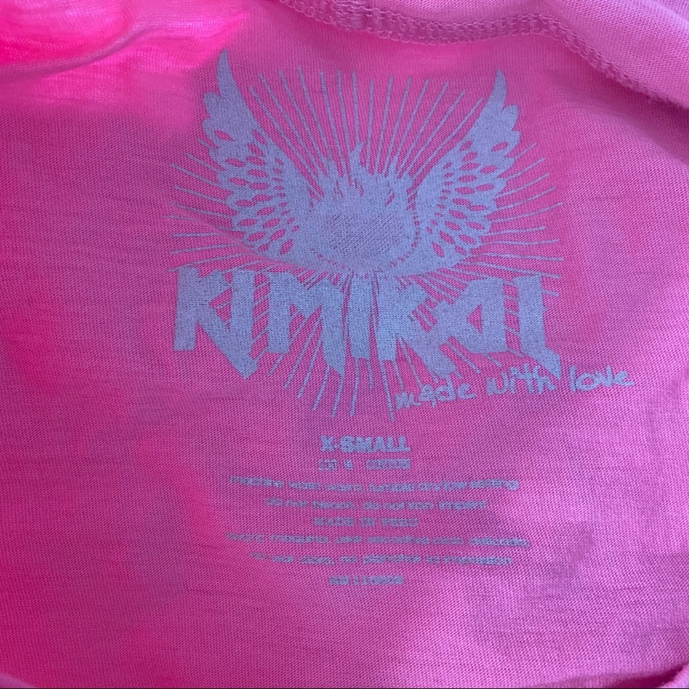 Kimikal Long Sleeve V-Criss Cross Hoodie - Picture 6 of 8
